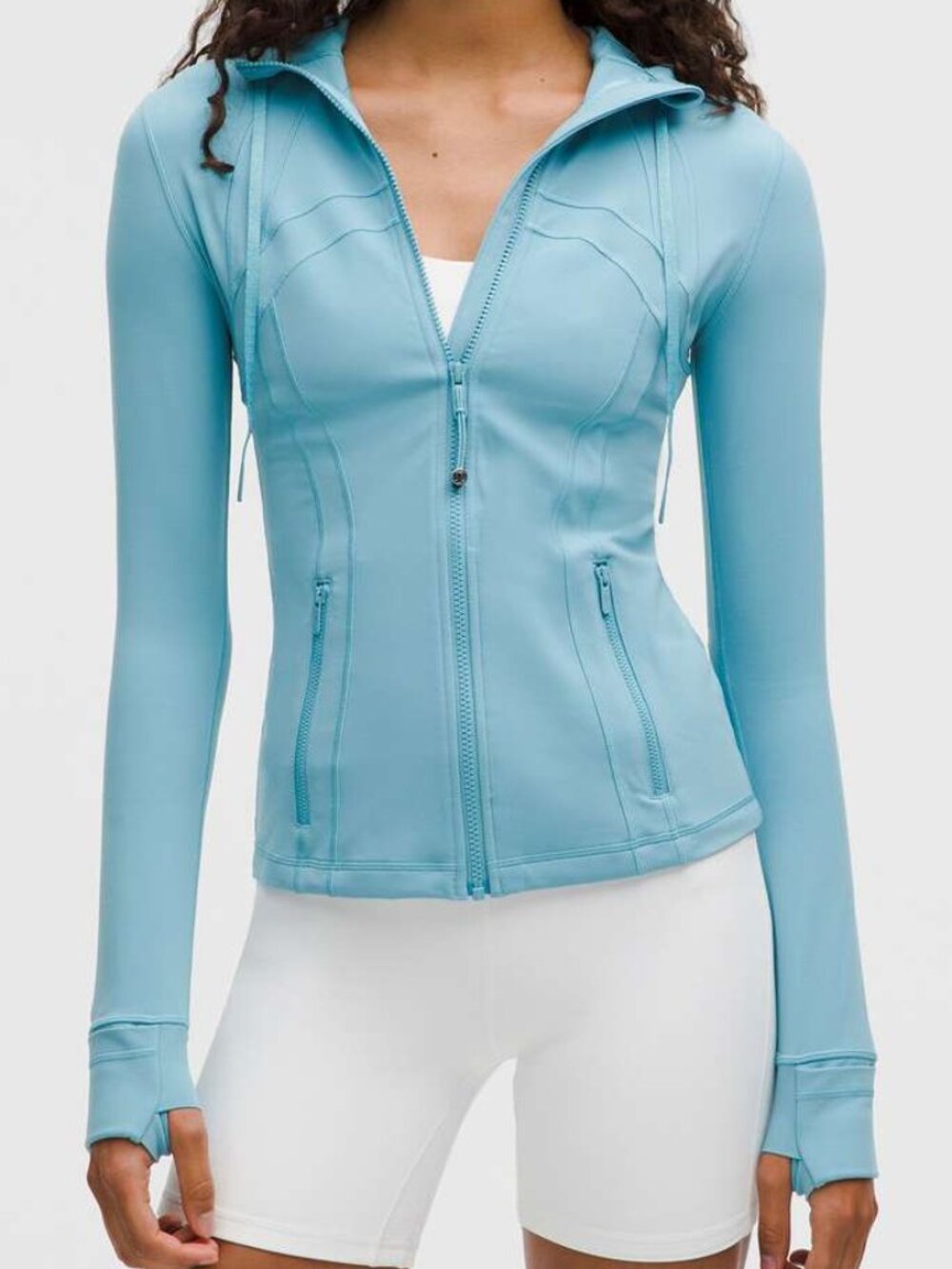 Lululemon - Washed Blue - Hooded Define Jacket Nulu